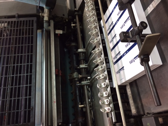 Shinohara 5 Colour Offset Printing Running